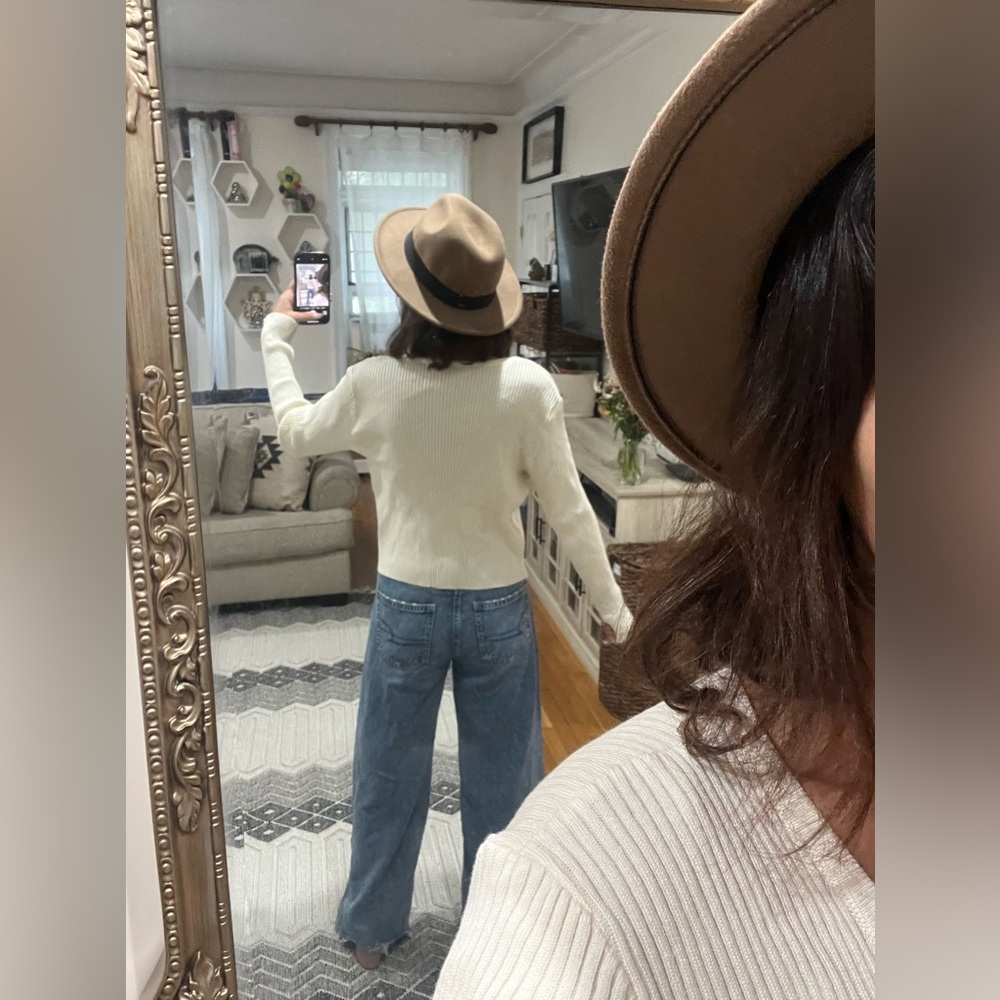 Two Bundle Of No Boundaries Tie Front Ribbed Long… - image 5